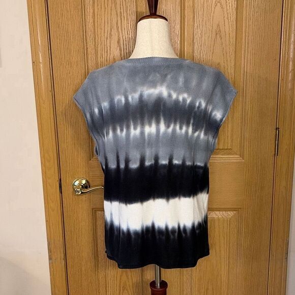 Evereve James Sleeveless Tie Dye Sweater Medium - Picture 3 of 6